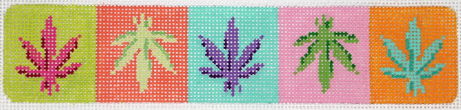 CU-420 - Weed Leaves - Andy Warhol Colors