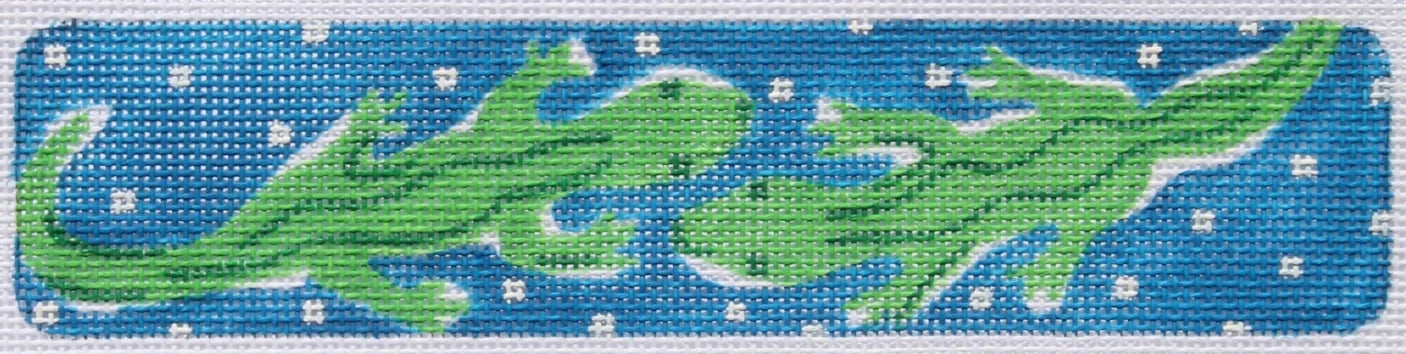 CU-65 - Lilly-Inspired Alligators and Polka Dots - Blues and Greens (Retiring)