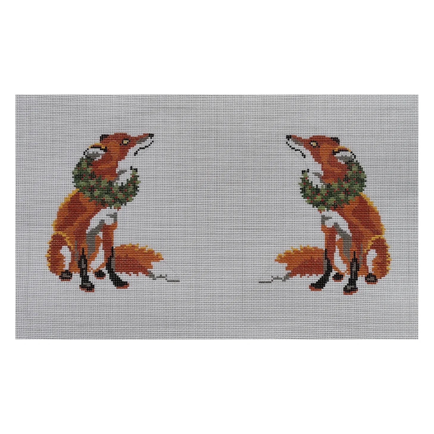 PR-255 - Christmas Fox (Left & Right)