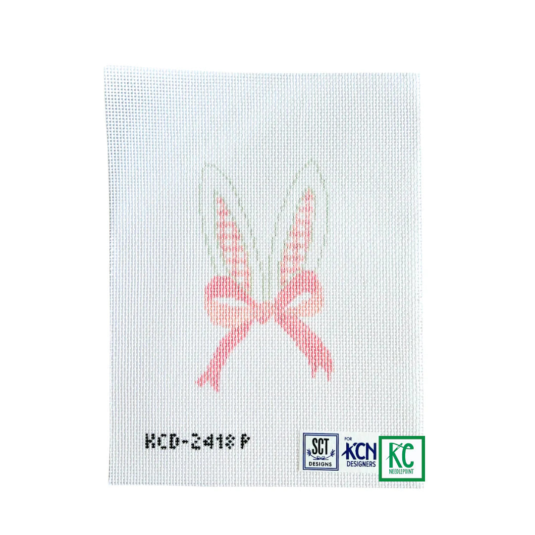 SCT - Gingham Bunny Ears Canvas