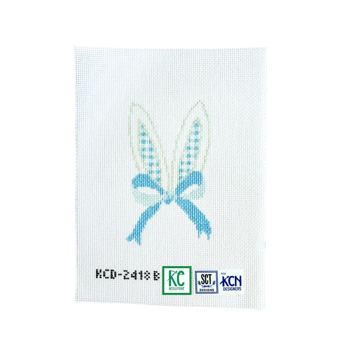 SCT - Gingham Bunny Ears Canvas