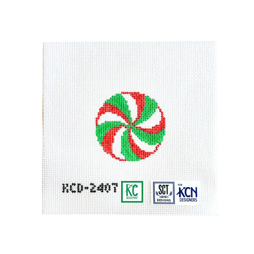 KCD2407 - 3" Red and Green Mint