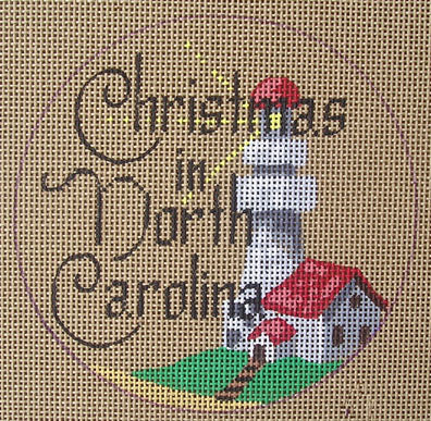 D-119 - Christmas in North Carolina Ornament