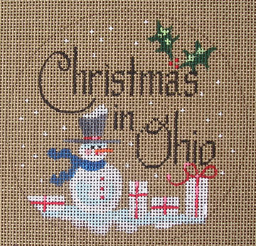 D-122 - Christmas in Ohio Ornament