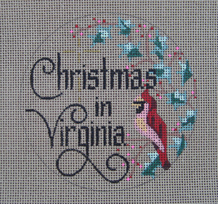 D-129 - Christmas in Virginia Ornament