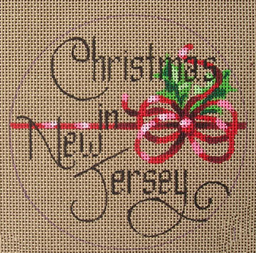 D-132 - Christmas in New Jersey Ornament