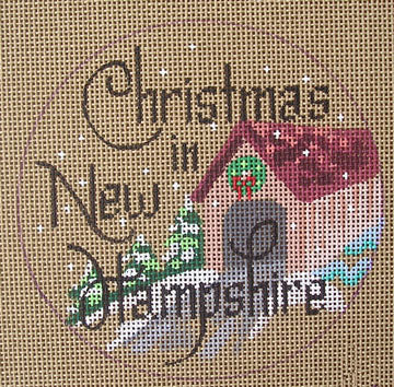 D-134 - Christmas in New Hampshire Ornament