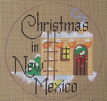 D-135 - Christmas in New Mexico Ornament