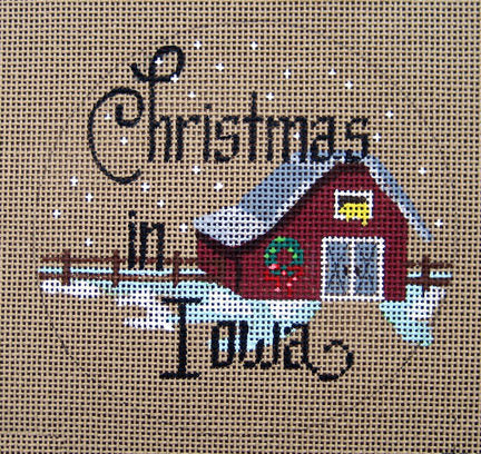 D-142 - Christmas in Iowa Ornament