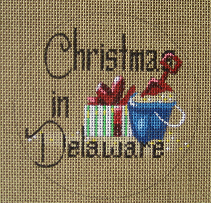 D-183 - Christmas In Delaware Ornament