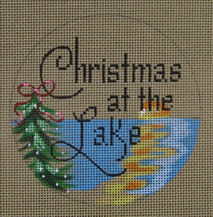 D-207 - Christmas at the Lake Ornament