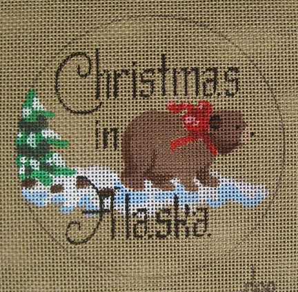 D-221  - Christmas In Alaska Ornament