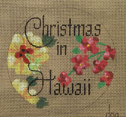 D-223 - Christmas In Hawaii Ornament (Hibiscus Flower)