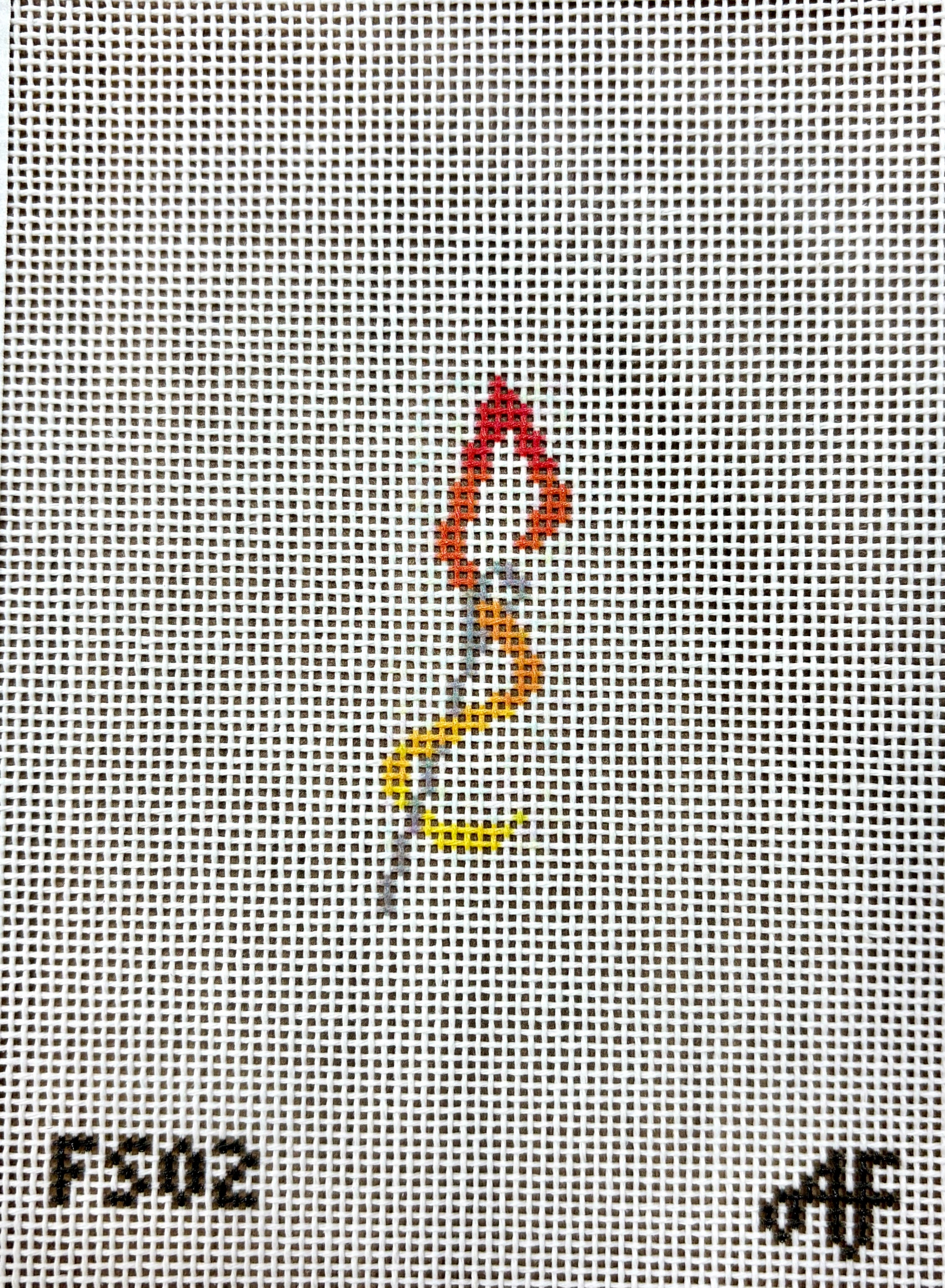 Fireside Stitchery Needle Flame Logo - Exclusive Canvas