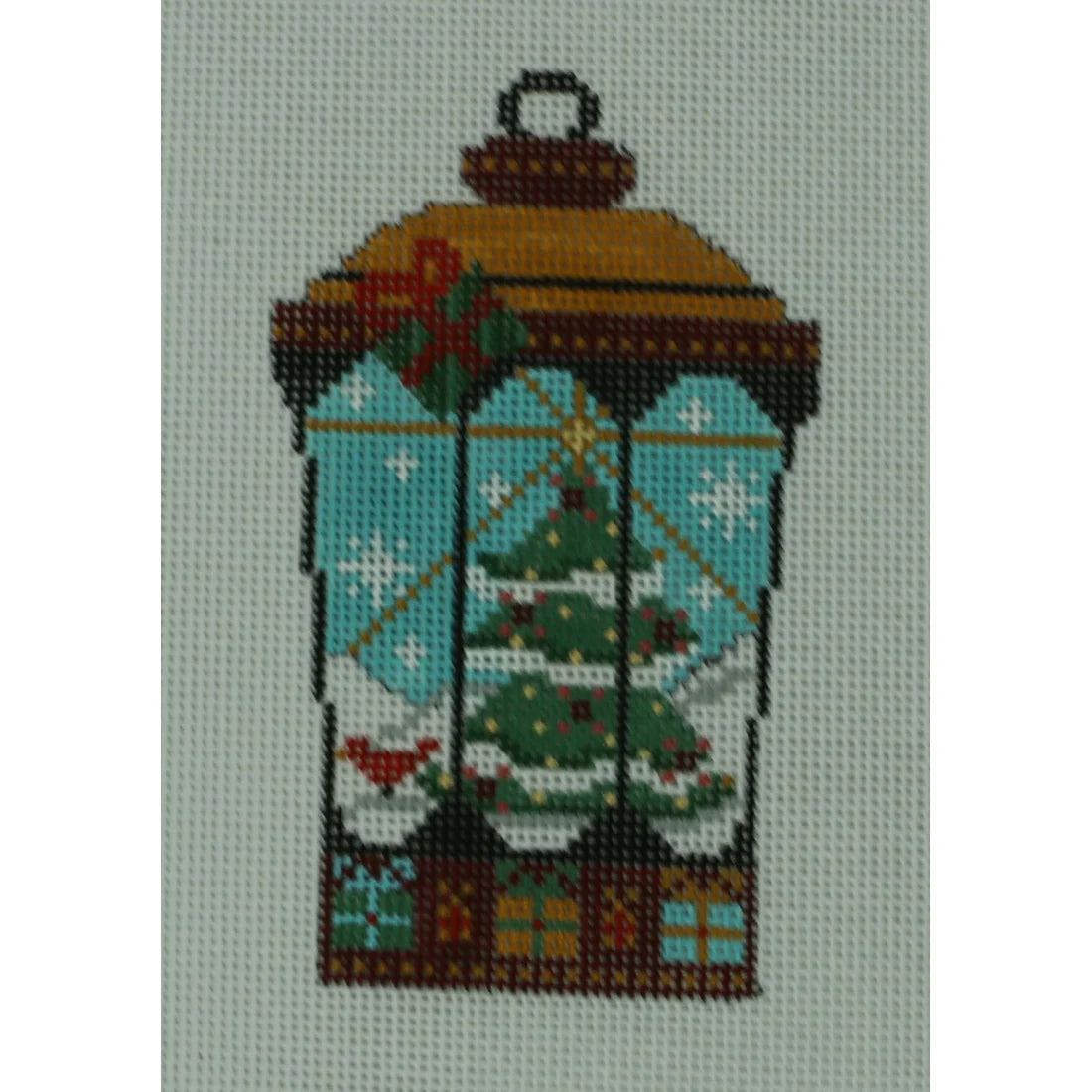CH-1308 - Lantern with Christmas Tree