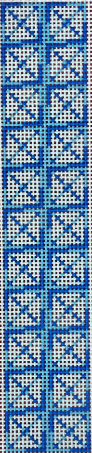 DD11 - Geo Blue Key Fob