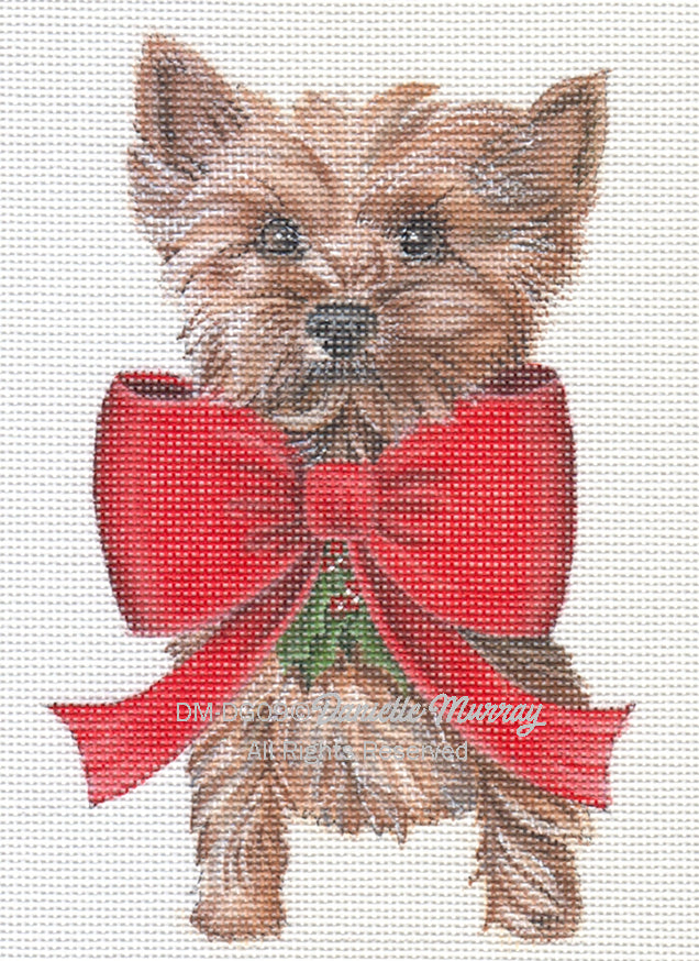 DM-DG09 - Dog: Holiday Yorkie Stand Up