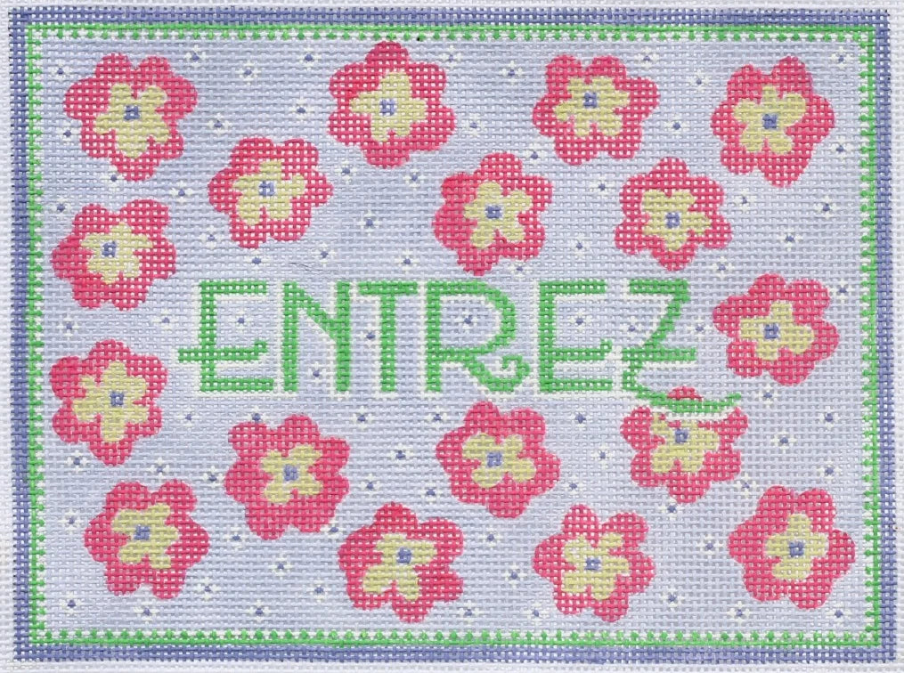 DH-38 - "Entrez" Provencal - Periwinkle and Watermelon (Retiring)