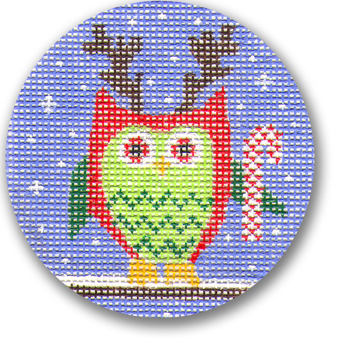 DK-EX32 - Owl with Candy Cane