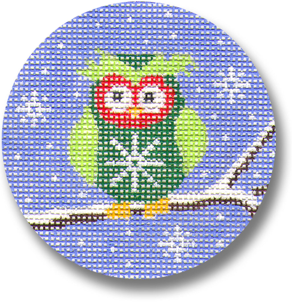 DK-EX33 - Owl with Snowflake on Sweater