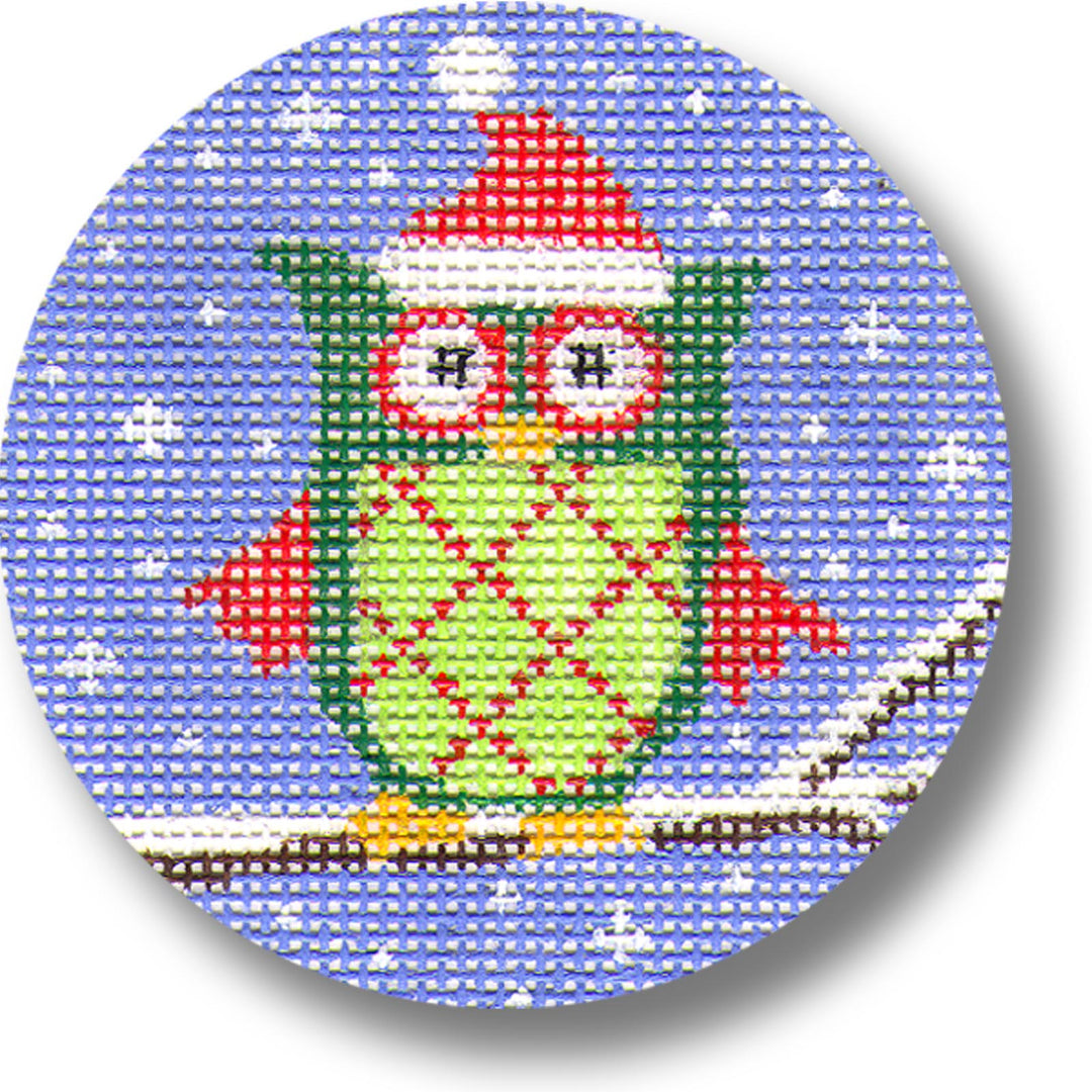 DK-EX34 - Owl with Red Ornament on Sweater