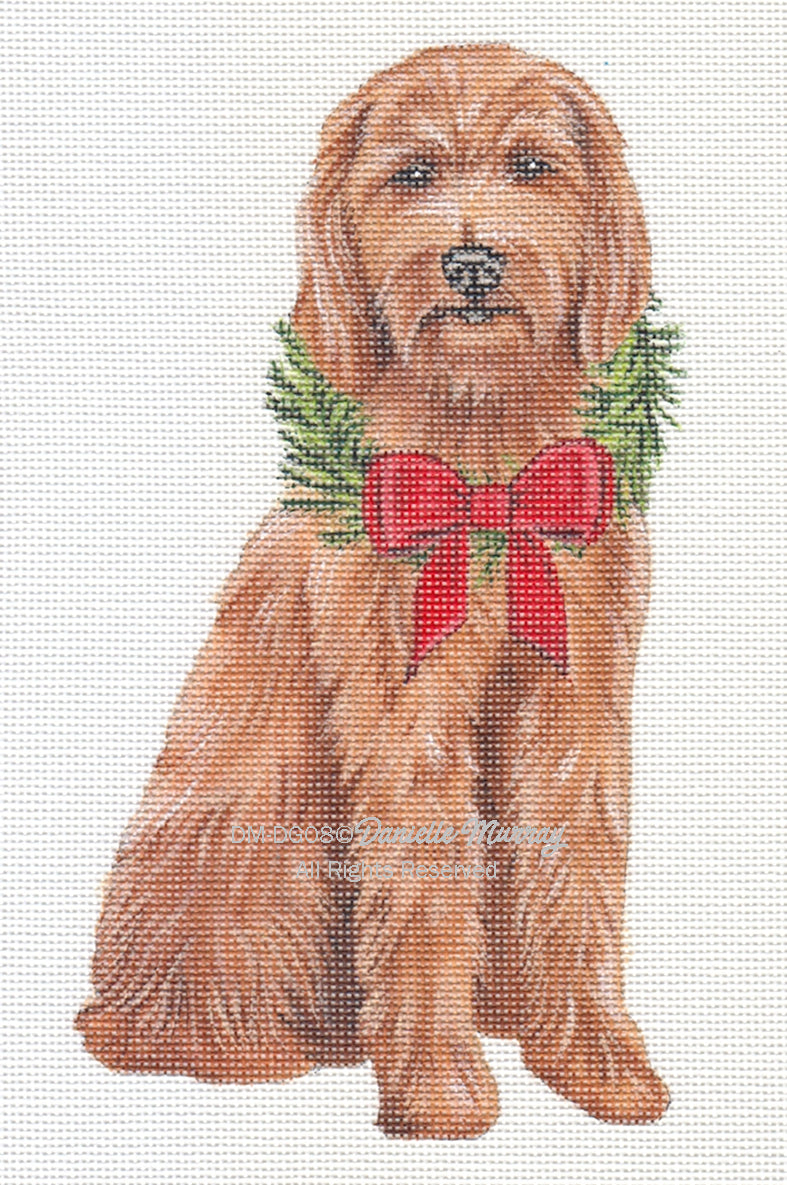 DM-DG08 - Dog: Holiday Goldendoodle Stand Up