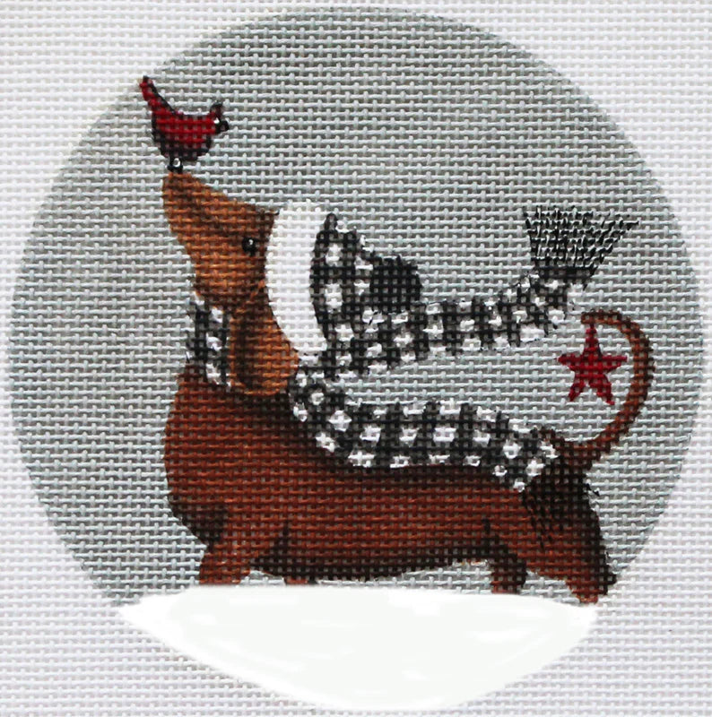 DS1117 - Dachshund Joy Ornament