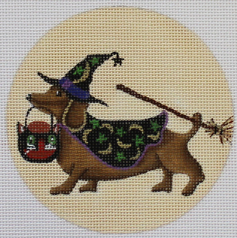 DS1129 - Dachshund Halloween Ornament