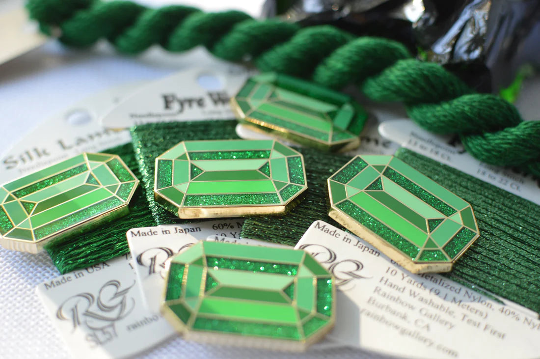 The Dresden Green Diamond Needle Minder