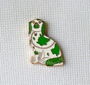 Green Staffordshire Needle Minder