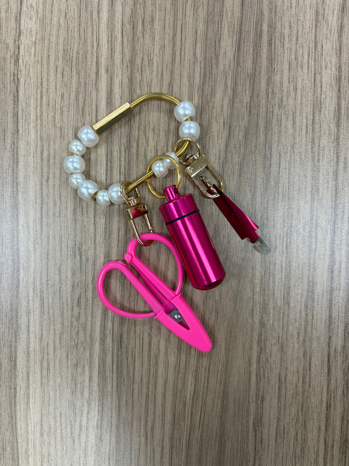 Charming Beads Carabiner with Tools