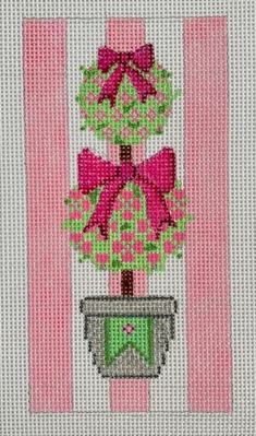 EC-011 - Pink Topiary Eyeglass Case