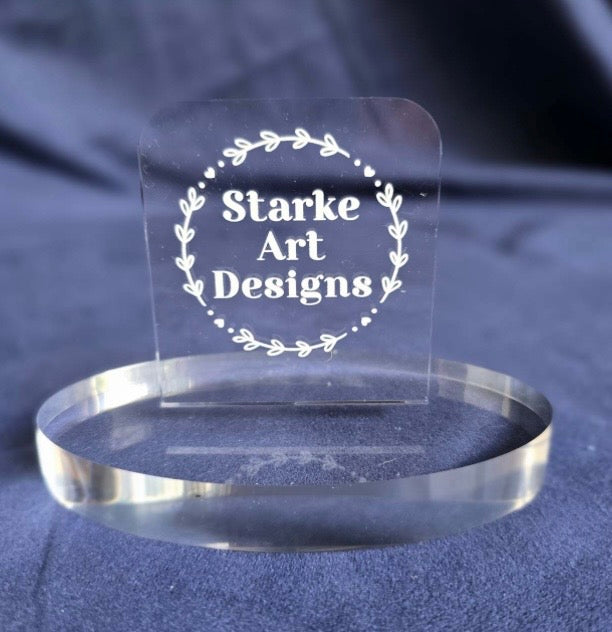 Acrylic Stands & Bases - Starke Art