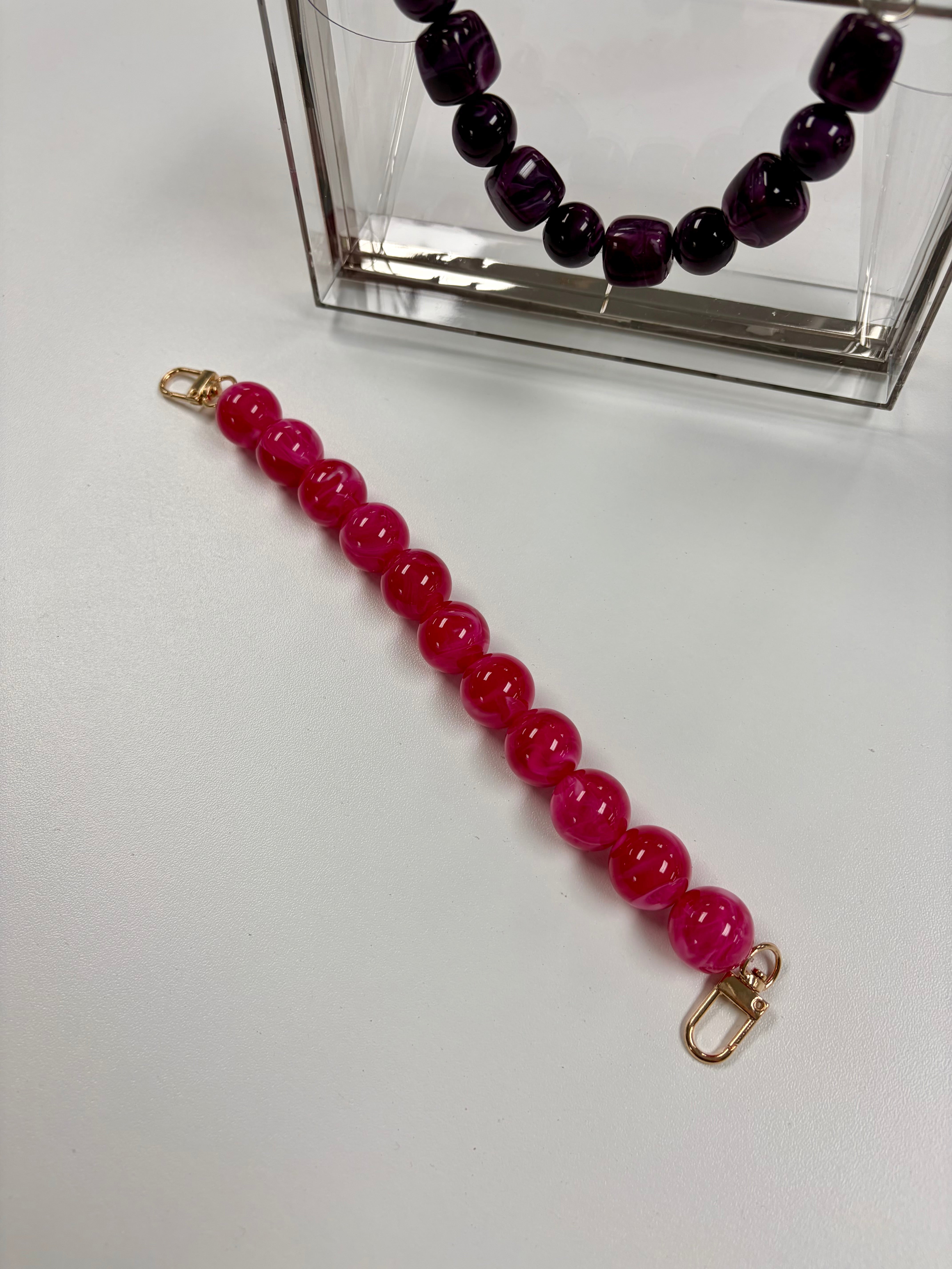 Charming Beads Clutch Strap