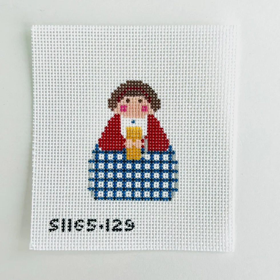 S-I-165-129 - Beer Stitch it Angel
