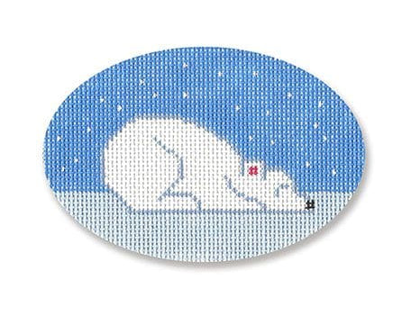 EG-XO 67 - Baby Carriage - Baby Polar Bear Ornament