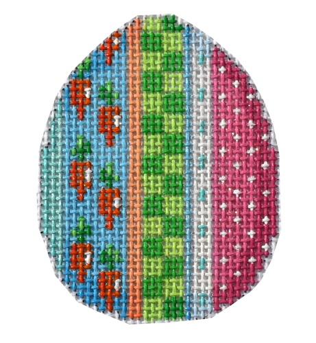 AT EG617 - Carrots/Hop Stripe Mini Egg