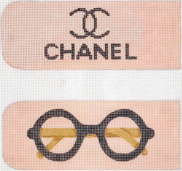 EGC-54H - Chanel with Logo and Round Glasses (Half Size)