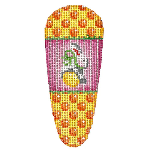 AT EM109 - Orange Dots/White Bunny Carrot