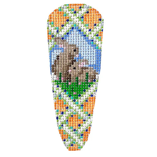 AT EM157 - Bunnies Lattice Baby Carrot