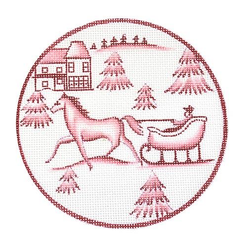 EV-X05A - Toile Horse and Sled Red