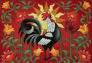 EWE-328 - Rooster and Sun