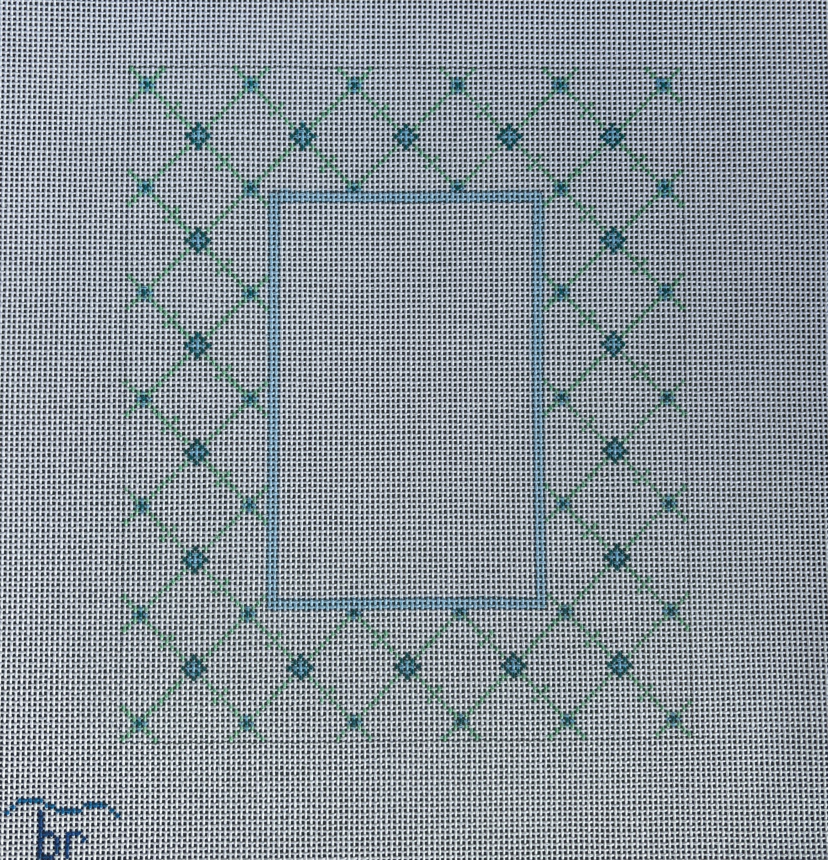 F2 - Frame - Periwinkle & Teal