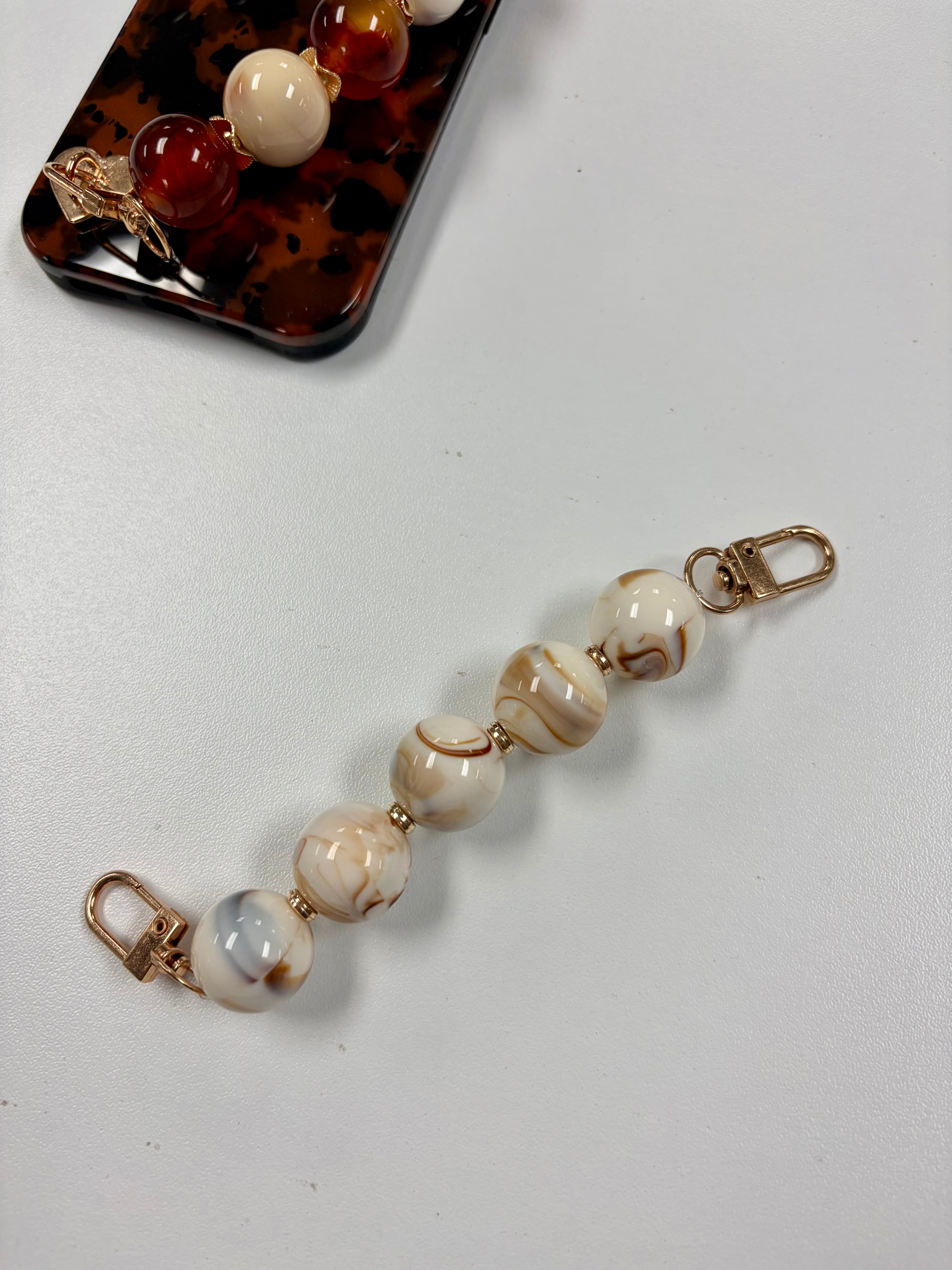 Charming Beads Phone Strap & Attachments (Case not included)