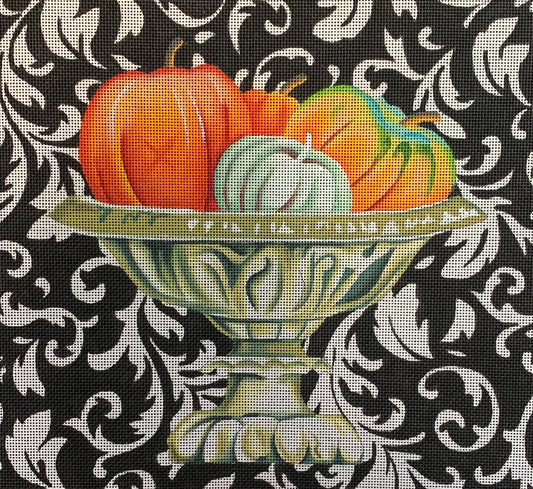 FF242 - Elegant Pumpkins in Urn