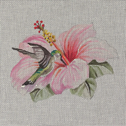 FF337 - Hibiscus and Hummingbird