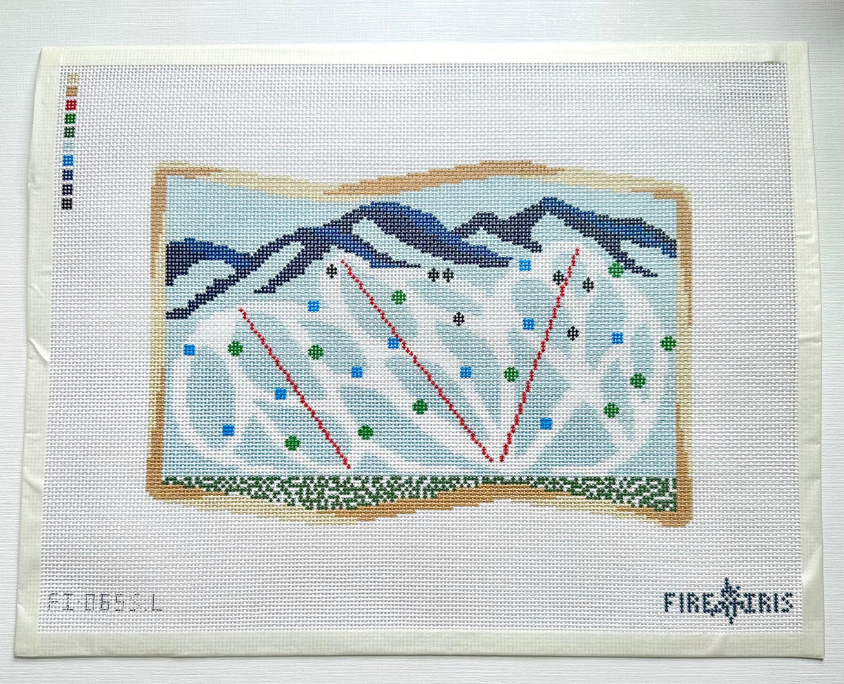 FI-065S-L - Ski Trail Map - Large