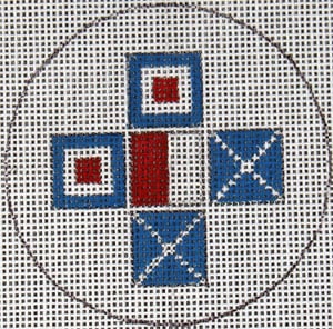 FL-101C - Flask - Signal Flag Monogram