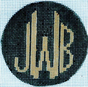 FL-101F - Flask - Round Monogram