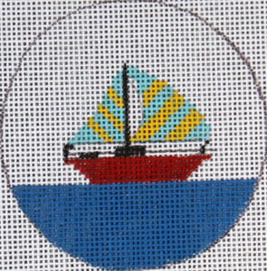 FL-110 - Flask - Sail Boat